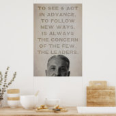Ludwig von Mises Leaders Print (Keuken)