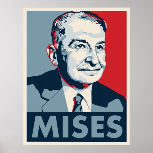 Ludwig von Mises Poster (Voorkant)