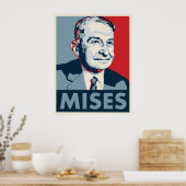 Ludwig von Mises Poster (Keuken)