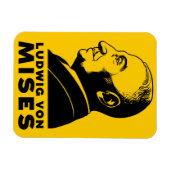 Ludwig von Mises Premium Flexi Magnet (Horizontal)