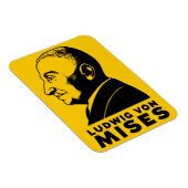 Ludwig von Mises Premium Flexi Magnet Magneet (Rechterzijde)
