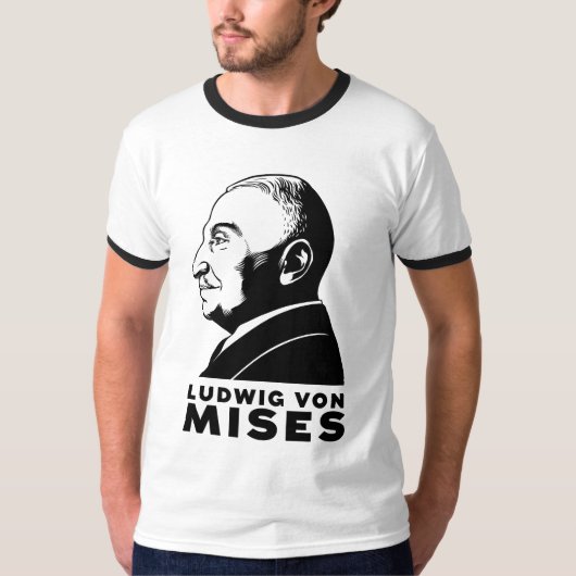 Ludwig von Mises Shirt (Voorkant)