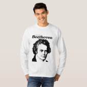 Ludwing van Beethoven monochromatic T-shirt (Voorkant volledig)