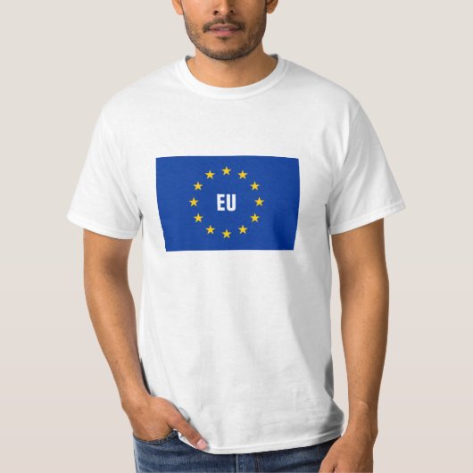 L'UE marquent des T-shirts d'Union européenne (Devant)