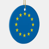 L'UE marquent la décoration d'arbre de Noël (Droite)