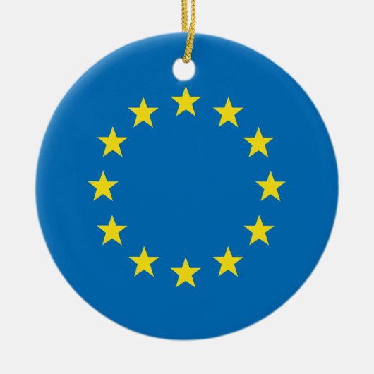 L'UE marquent la décoration d'arbre de Noël (Devant)