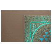 Lueur de l'eau de Sri Yantra - tissu (Fat Quarter)