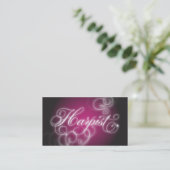 Lueur élégante de Flourish de carte de visite de (Debout devant)