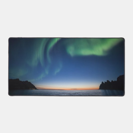 Lueurs boréales en Norvège (Recto)
