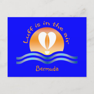 Luffers Sunset_Luff in air Bermuda briefkaart
