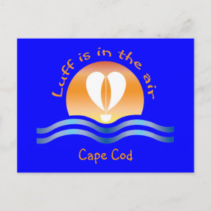 Luffers Sunset_Luff in air Cape Cod briefkaart
