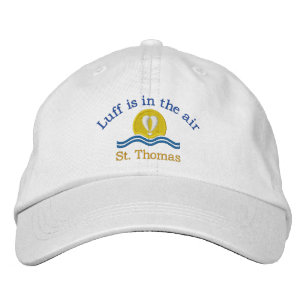 Luffers Sunset_Luff is in de lucht St. Thomas Geborduurde Pet