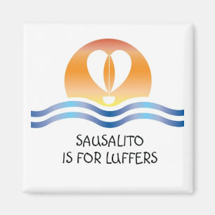 Luffers Sunset_Sausalito magnet Magneet