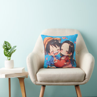 Luffy & Boa Hancock Anime Kussensloop Kussen