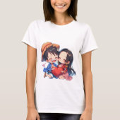 Luffy & Boa Hancock Women’s T-Shirt (Devant)