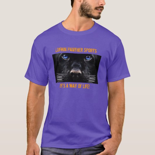 Lufkin Panthers Sports Long Hoes Tshirt (Voorkant)