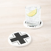 Luftwaffe Cupholder Zandsteen Onderzetter (Zijkant)