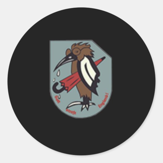 Luftwaffe embleem logo WW2 Ronde Sticker (Voorkant)