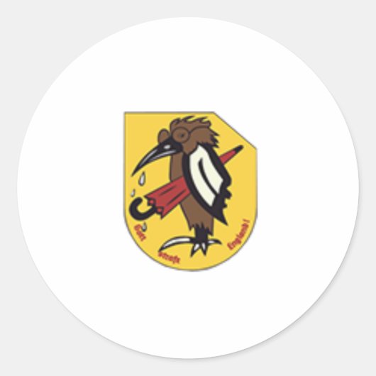 Luftwaffe embleem logo WW2 Ronde Sticker (Voorkant)