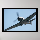 Luftwaffe Messerschmitt Bf-109 Poster (Voorkant)