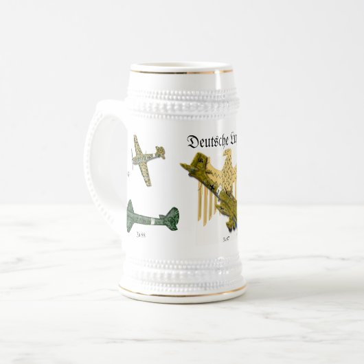 Luftwaffe Stein Bierpul (Voorkant links)
