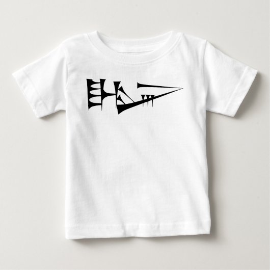 Lugal Sumerian Cuneiform Shirt King (Voorkant)