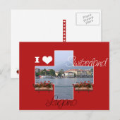 Lugano - Briefkaart (Voorkant / Achterkant)