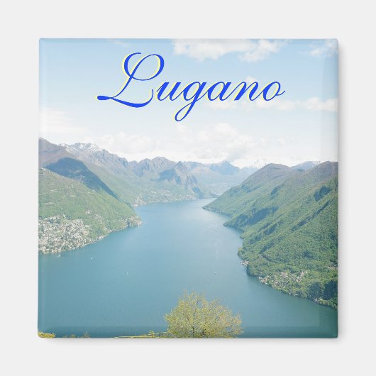 Lugano, Suisse Carré Magnet (Devant)