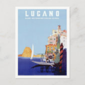  Lugano, Zwitserland Briefkaart (Voorkant)