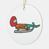 Luge Keramisch Ornament (Links)