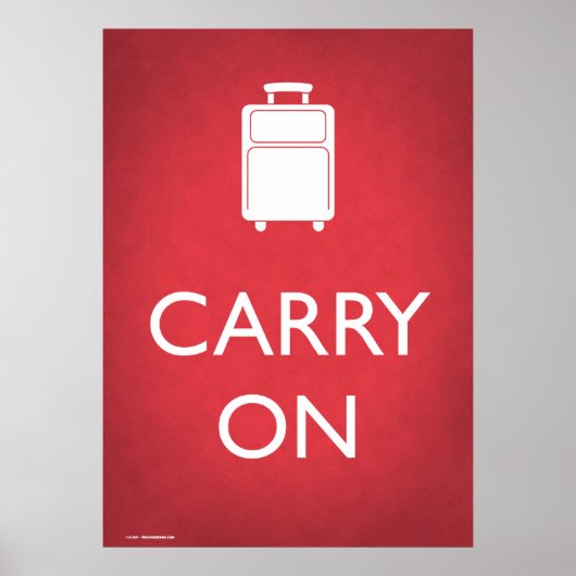 Luggage Poster (Voorkant)