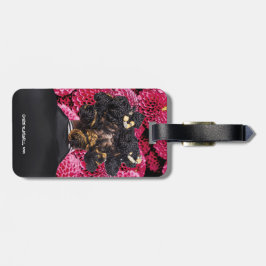 Luggage Tag-Dahlia & French Braids Luggage Tag Bagagelabel