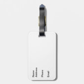 Lugggage Bagagelabel (Achterkant verticaal)