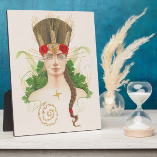 Lughnasadh Goddess Tailtiu Fotoplaat
