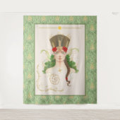 Lughnasadh Goddess Tailtiu Wandkleed (Voorkant)