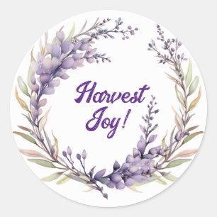 Lughnasadh Lavender Collectie - Nordica Ronde Sticker