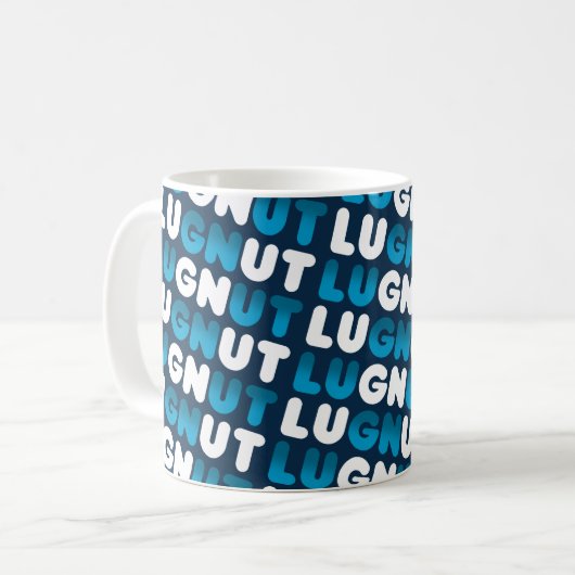 Lugnut Donut Winter Mug NAVY (Devant gauche)