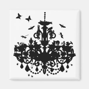 Luhandelier en Butterflies Magneet