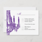 Luhandelier RSVP-kaarten RSVP Kaartje (Achterkant)