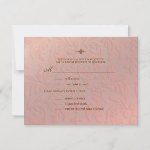 Luhandelier ~ Wedding Reply ~ LARGE RSVP-kaarten RSVP Kaartje