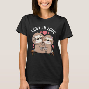 Lui in Love Valentijnsdag Luiaard Lui Dier T-shirt