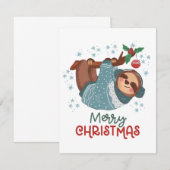 Lui Kerstkaart Bedankkaart (Voorkant / Achterkant)