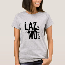 LUI OM TE BEWEGEN Vrouwen Basic T-shirt