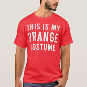 Lui Oranje Kostuum Funny Trick or Treat Snoep T-shirt