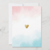 ✨ Lui ou Elle ? Invitation de la partie de révélat (Dos)