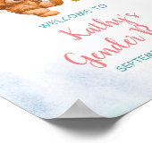 Lui ou elle porte une Affiche de bienvenue de révé (Coin)