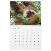 Luiaard 2025 kalender (Jan 2027)