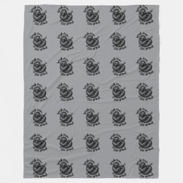 Luiaard 2 Fleece Deken