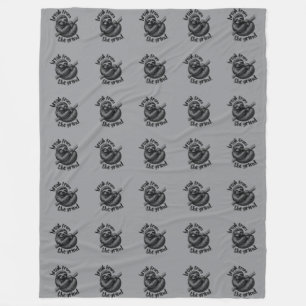 Luiaard 2 Fleece Deken