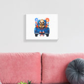 Luiaard 4 juli Verenigde Staten Canvas Afdruk (Insitu (Woonkamer))